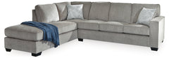 Altari 2-Piece Sectional with Chaise, Loveseat and Ottoman