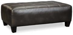 Nokomis 2-Piece Sectional with Chaise and Oversized Accent Ottoman