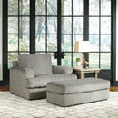Soletren Sofa and Loveseat with Chair and Ottoman