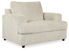 Soletren Sofa, Loveseat, Oversized Chair and Ottoman