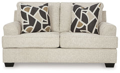 Heartcort - Loveseat - Quartz