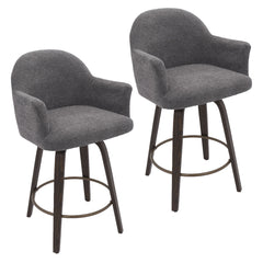 Torra - Swivel Counter Stool (Set of 2)