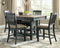 Tyler Creek Counter Height Dining Table with 4 Barstools