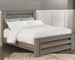 Zelen Queen Panel Bed, Dresser and Mirror