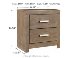 Culverbach Full Panel Bed, Dresser, Chest and Nightstand