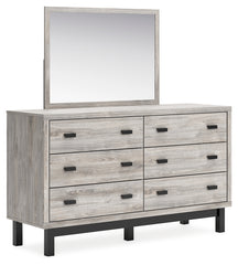 Vessalli King Panel Bed, Dresser and Mirror