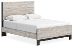 Vessalli Queen Panel Bed and Nightstand