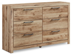Hyanna Queen Panel Storage Bed, Dresser and Nightstand