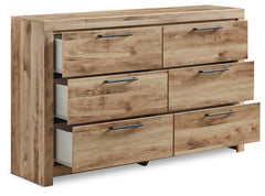 Hyanna Queen Storage Bed, Dresser and Nightstand