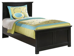 Maribel Twin Panel Bed and Nightstand