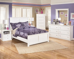 Bostwick Shoals Full Panel Bed, Dresser, Mirror, Chest, and 2 Nightstands