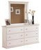 Bostwick Shoals King Panel Bed, Dresser, Mirror and Chest