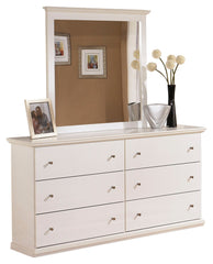 Bostwick Shoals Twin Panel Bed, Dresser, Mirror and Nightstand