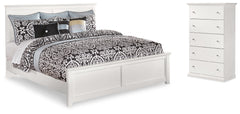 Bostwick Shoals King Panel Bed and Chest