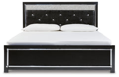 Kaydell King Upholstered Panel Platform Bed