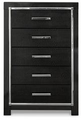 Kaydell Queen Panel Storage Bed, Chest and 2 Nightstands