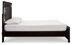 Kaydell Queen Upholstered Panel Bed, Dresser, Mirror, Chest and 2 Nightstands