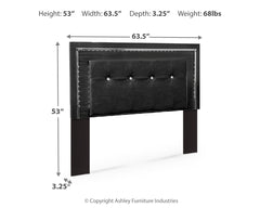 Kaydell Queen Upholstered Panel Headboard