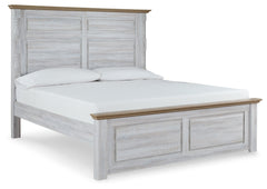 Haven Bay King Panel Bed, Dresser and Mirror