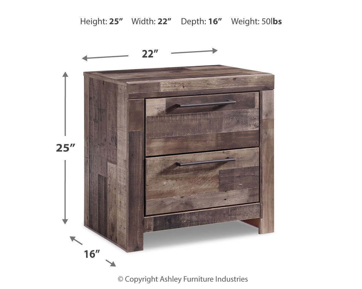Derekson Nightstand Home Style Furniture Ltd