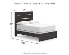Hollivern Full Panel Bed