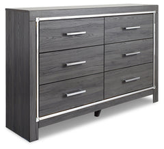 Lodanna Queen Storage Bed, Dresser and Nightstand