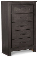 Brinxton King Panel Bed, Dresser, Mirror, Chest and Nightstand