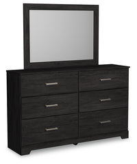 Belachime King Panel Bed, Dresser and Mirror