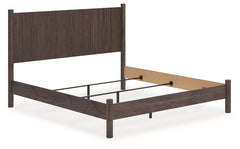 Pamytta King Panel Bed, Dresser, Mirror and Nightstand