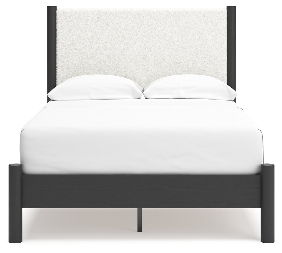 Cadmori Full Upholstered Panel Bed Home Style Furniture Ltd