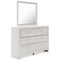 Altyra Twin Panel Bed, Dresser and Mirror