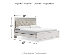 Altyra King Panel Bed