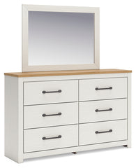Linnocreek Full Panel Headboard, Dresser and Mirror