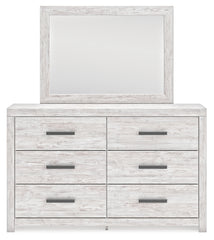 Cayboni Full Panel Bed, Dresser and Mirror