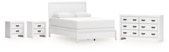 Binterglen Queen Panel Bed, Dresser and 2 Nightstands