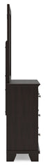 Covetown Full Panel Bed, Dresser, Mirror, Chest and Nightstand
