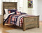 Trinell Twin Panel Bed with Mattress