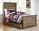 Trinell Twin Panel Bed with 1 Large Storage Drawer
