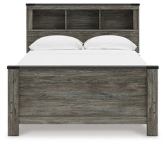 Frandern Full Bookcase Panel Bed