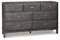 Caitbrook King Storage Bed, Dresser and Nightstand