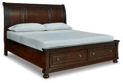 Porter King Sleigh Bed, Dresser, Mirror, Chest and Nightstand