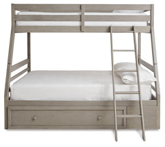 Lettner Twin over Full Bunk Bed with Twin and Full Mattresses