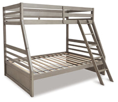 Lettner Twin over Full Bunk Bed with Mattresses