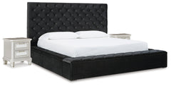 Lindenfield King Storage Bed and 2 Nightstands