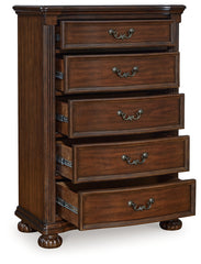 Lavinton King Poster Bed, 2 Chests and Nightstand