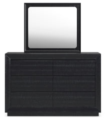 Londer King Panel Bed, Dresser and Mirror