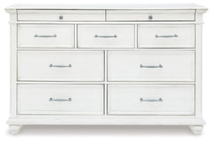 Kanwyn King Storage Panel Bed and Dresser