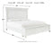 Kanwyn Queen Panel Bed with Storage Bench