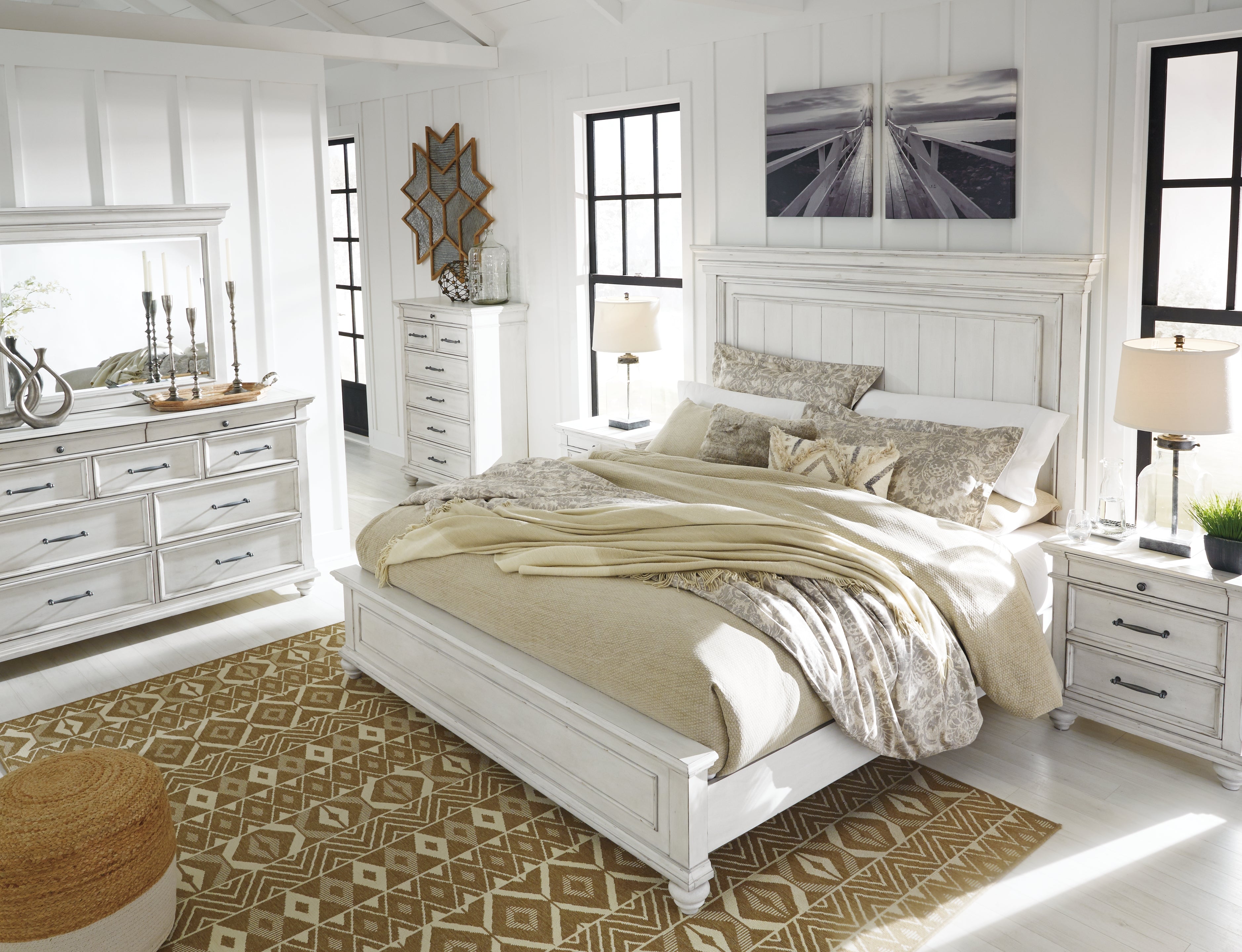 Kanwyn King Panel Bed Home Style Furniture Ltd