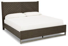 Arkenton King Panel Bed, Dresser and Mirror
